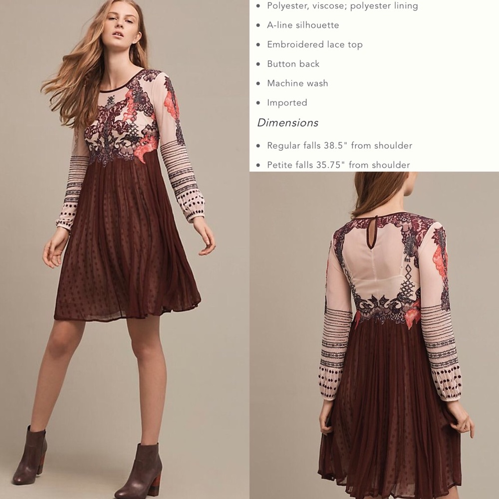 Anthro Eastberry Dress by Moulinette Soeurs, 8P